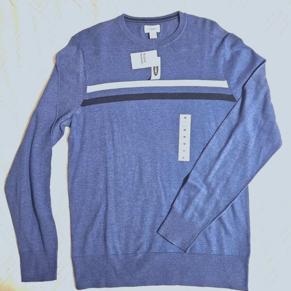 Old Navy, New with Tags, Mens Medium Blue Long Sleeve
